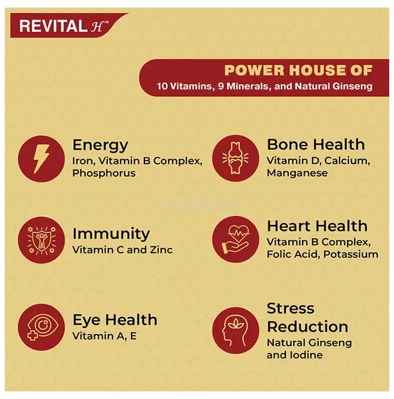 revital h capsule 10's